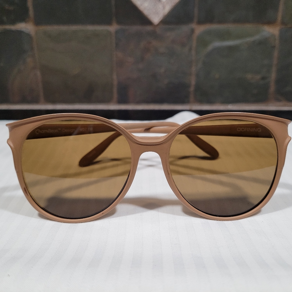Corning Brand Sunglasses - Chameleon Design. Made in France.